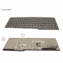 34055400 - KEYBOARD 10KEY BLACK W/ TS EAST EURO