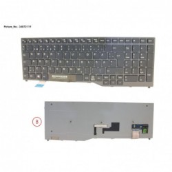 34072119 - KEYBOARD BLACK W/O TS SCHWEDEN/FINLAND