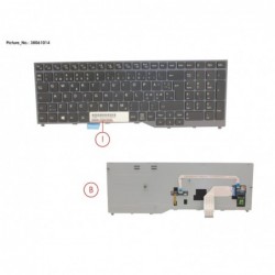 38061014 - KEYBOARD BLACK...