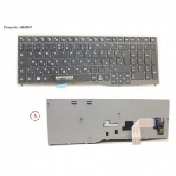 38060967 - KEYBOARD BLACK W/O TS HUNGARY