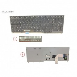 38060964 - KEYBOARD BLACK W/O TS US