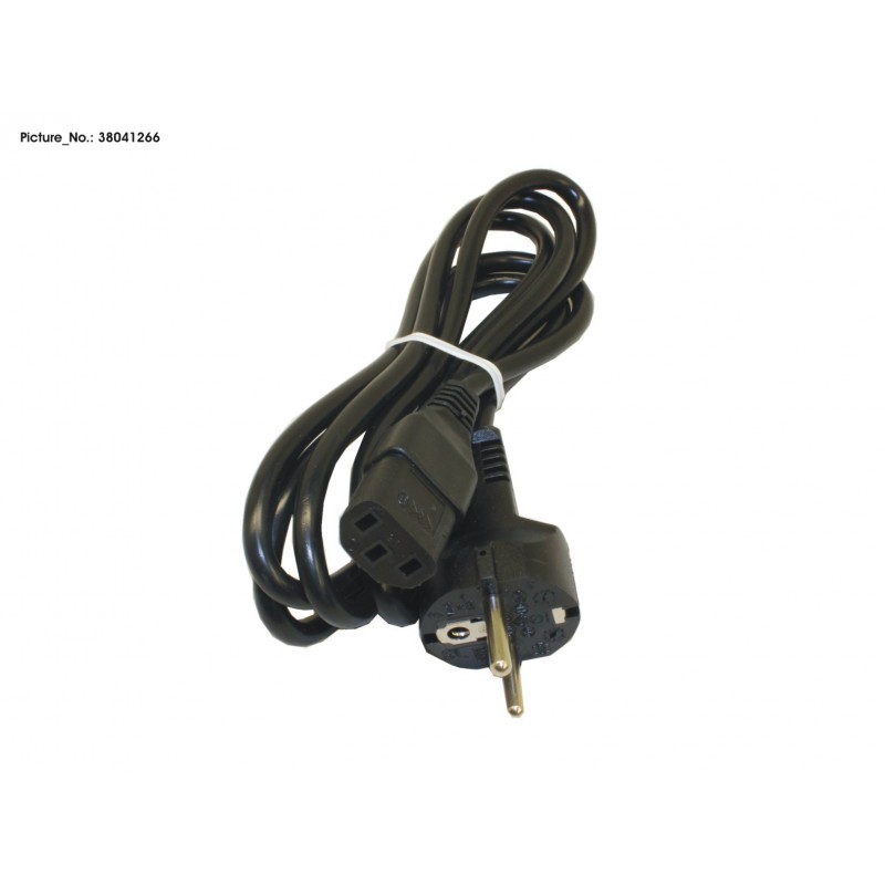 38041266 - POWERCABLE EU 1.8M BLACK