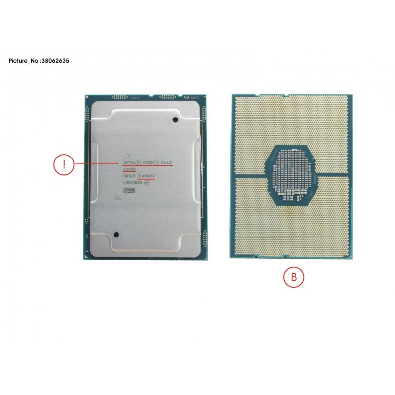 38062635 - CPU INTEL XEON 6246R 3.4 205W