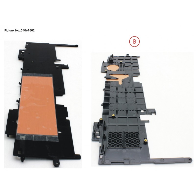 34067602 - FRAME FOR KEYB. W/O SIM SHEET