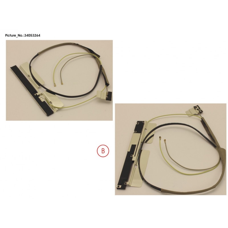 34053264 - ANTENNA, WWAN MAIN INCL. WLAN R