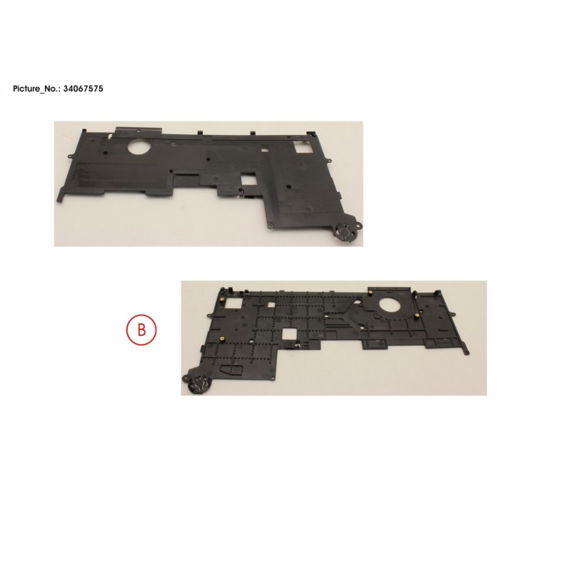 34067575 - FRAME FOR KEYB. W/ SIM SHEET (FOR WWAN)