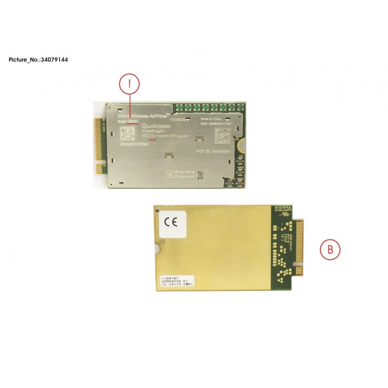 34079144 - LTE MODULE EM9191 (5G)