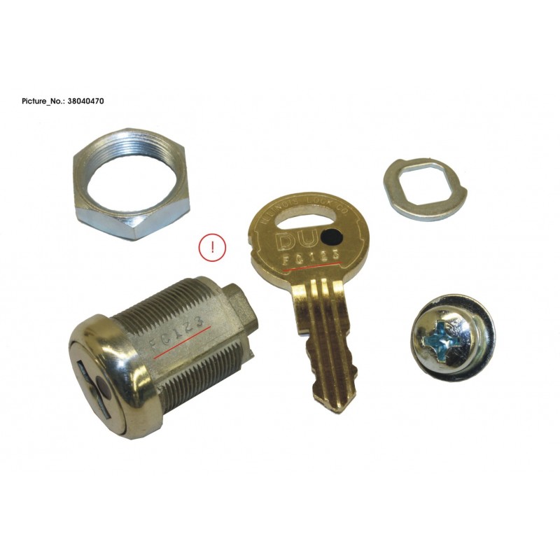 38040470 - FC123 KEYLOCK  égal  KEY+ KEYLOCK