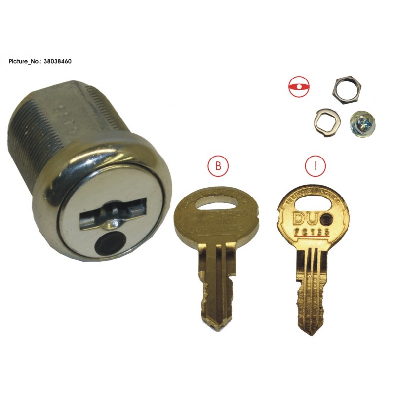 38038460 - FC135 KEYLOCK  égal  KEY+ KEYLOCK