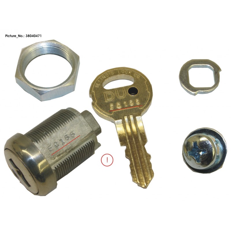 38040471 - FC166 KEYLOCK  égal  KEY+ KEYLOCK