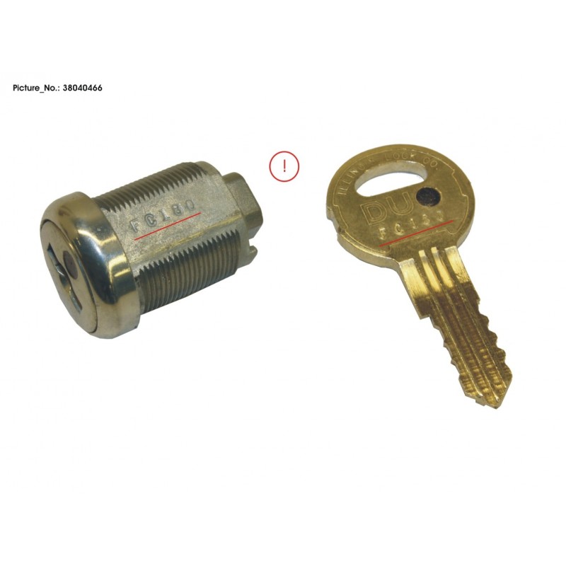 38040466 - FC180 KEYLOCK  égal  KEY+ KEYLOCK