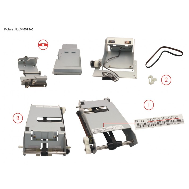 34052363 - F53 EXIT TRANSPORT SPRAY ASSEMBLY