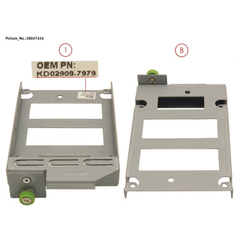 38047434 - BRACKET HDD/SSD MOUNT TP7K MOD