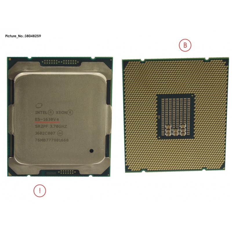 38048259 - CPU XEON E5-1630V4 3.7GHZ 140W