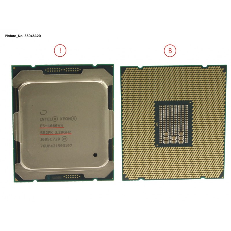 38048320 - CPU XEON E5-1660V4 3.2GHZ 140W