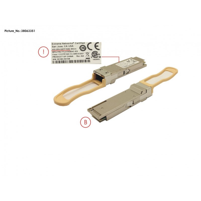 38063351 - 40G-SR4-QSFP150M