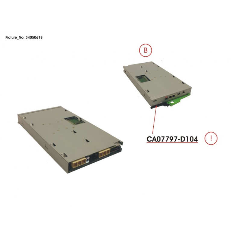 34050618 - DX60 S3 ISCSI 10G CONTR WO DIMM / BUD