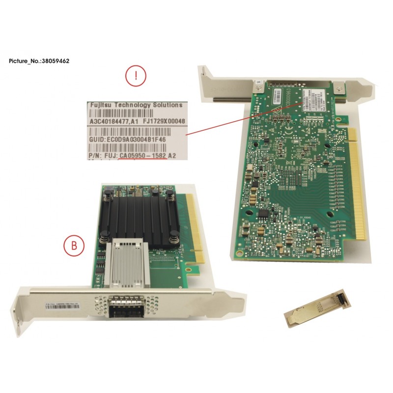 38059462 - IB HCA 100GB 1 PORT EDR