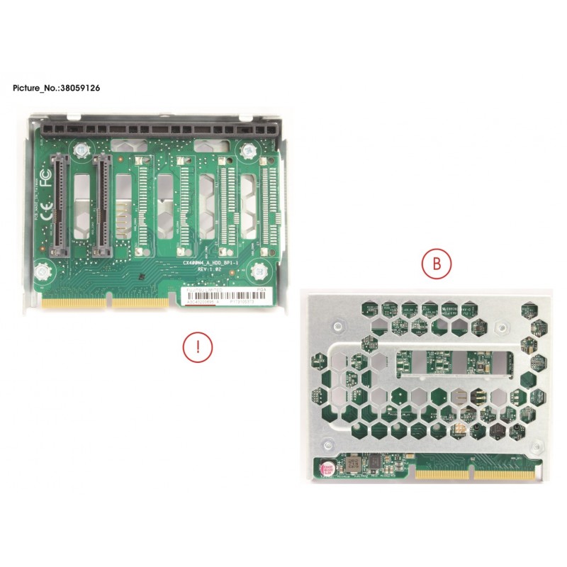 38059126 - 2.5' HDD CAGE (X2 / HDD)