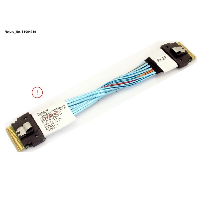 38064786 - DATA RE-TIMER TO REAR 2X/4X BP CABLE