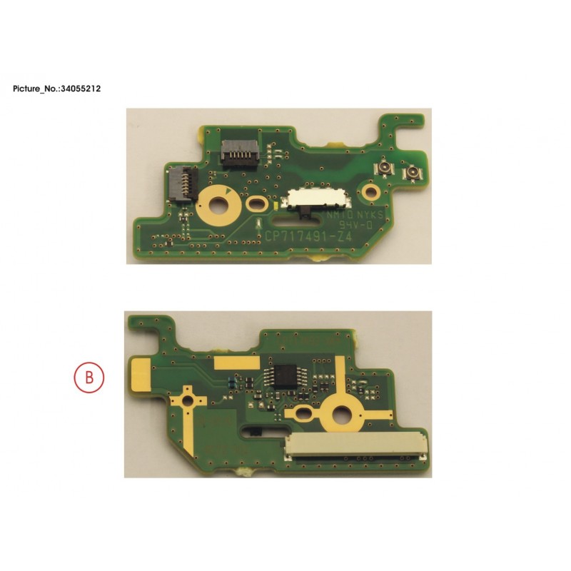 34055212 - SUB BOARD, POWER BUTTON