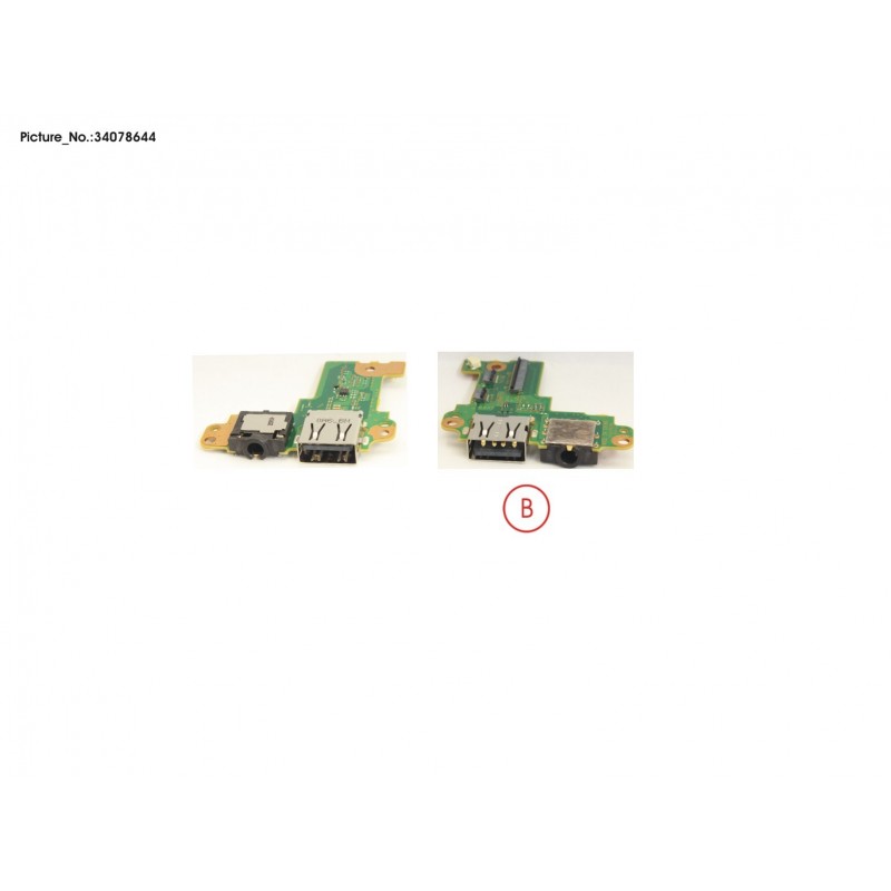 34078644 - SUBBOARD, AUDIO/USB QN