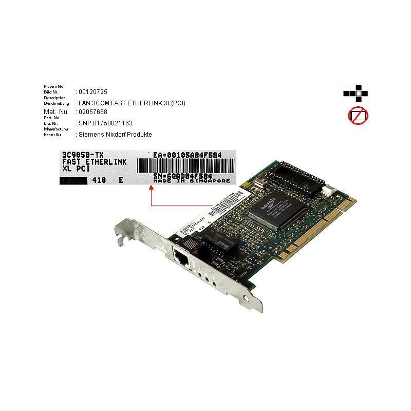 02057688 - LAN 3COM PCI
