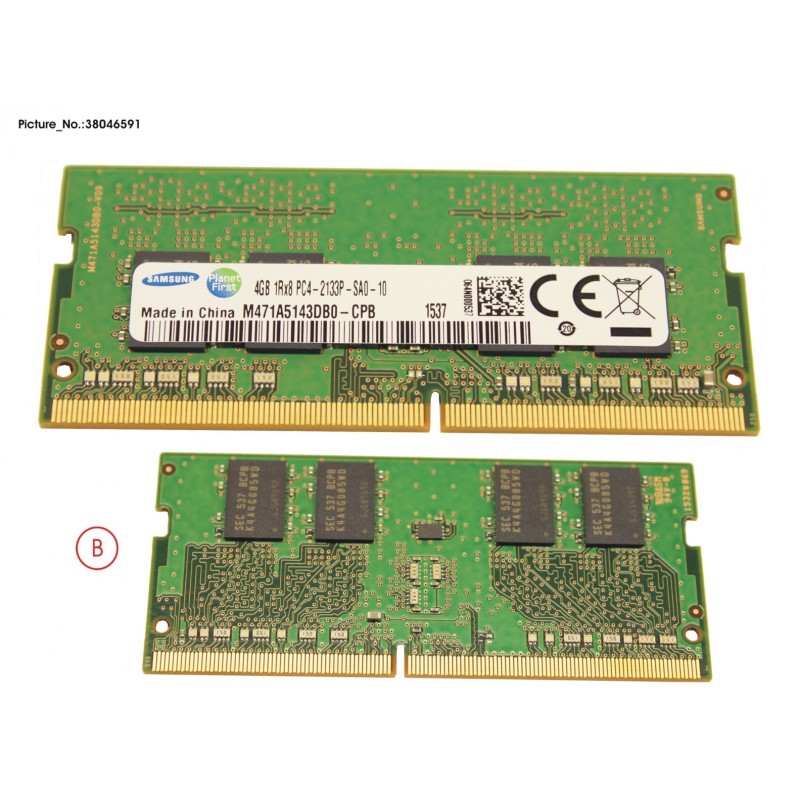 38046591 - MEMORY 4GB DDR4