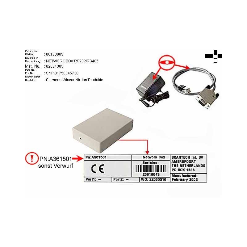 02084305 - NETWORK BOX RS232 RS485