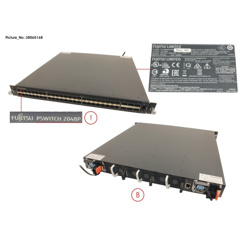 38065168 - SDSP TOR 10G SFP PSWITCH 2048P