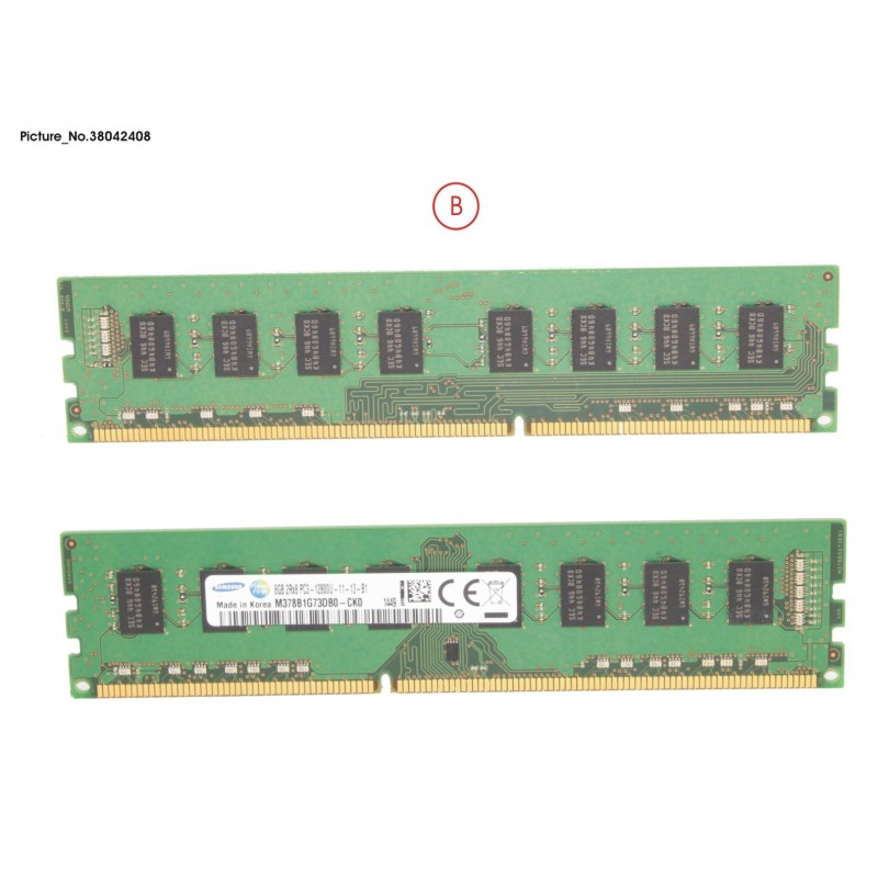 38042408 - DDR3 UB_8GB 1600