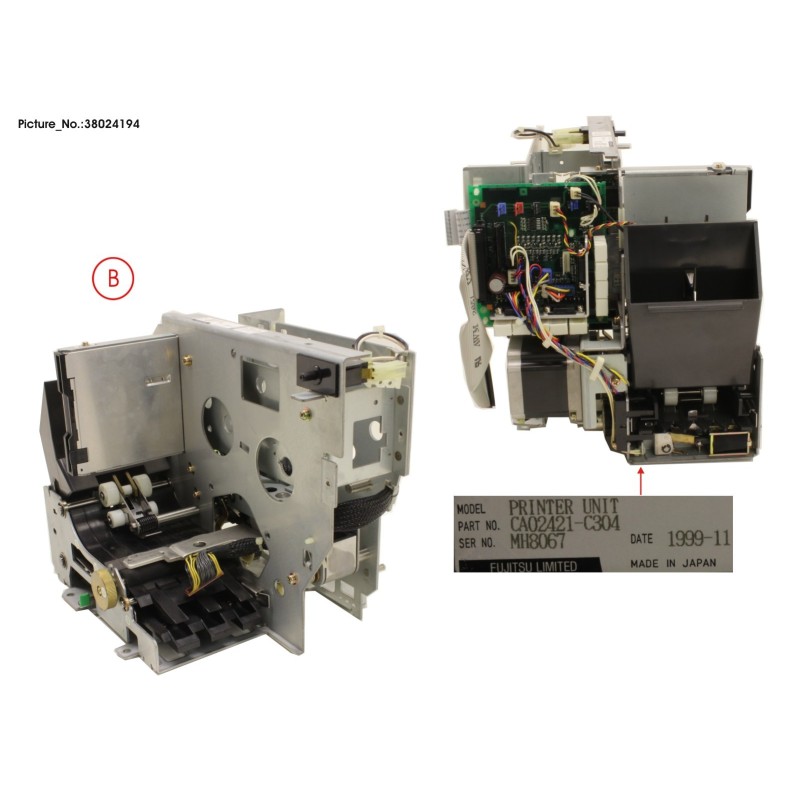 38024194 - FUJITSU 9811 PRINT UNIT SMALL STACKER