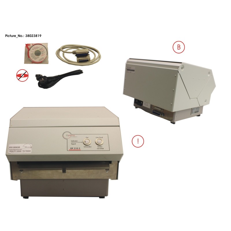 38023819 - OPTIMA TELEX PRINTER OP210-2