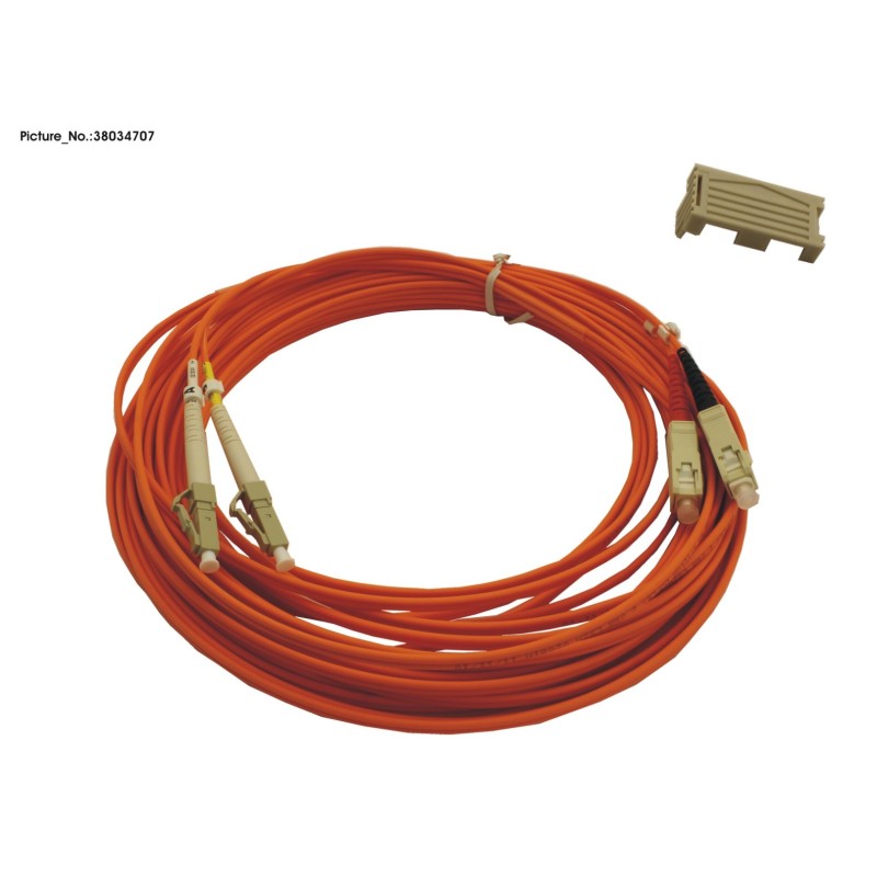 38034707 - FIBRE LC SC 10M - 2G 62 5