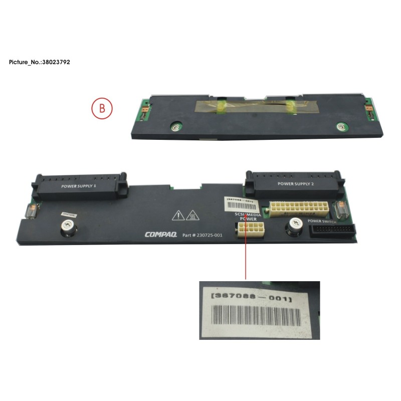 38023792 - POWER SUPPLY BACKPLANE BOARD ML370G2 3