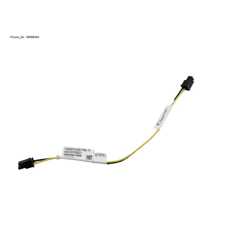 38066084 - POWER CABLE 2X2 (MB TO M.2 BOARD)