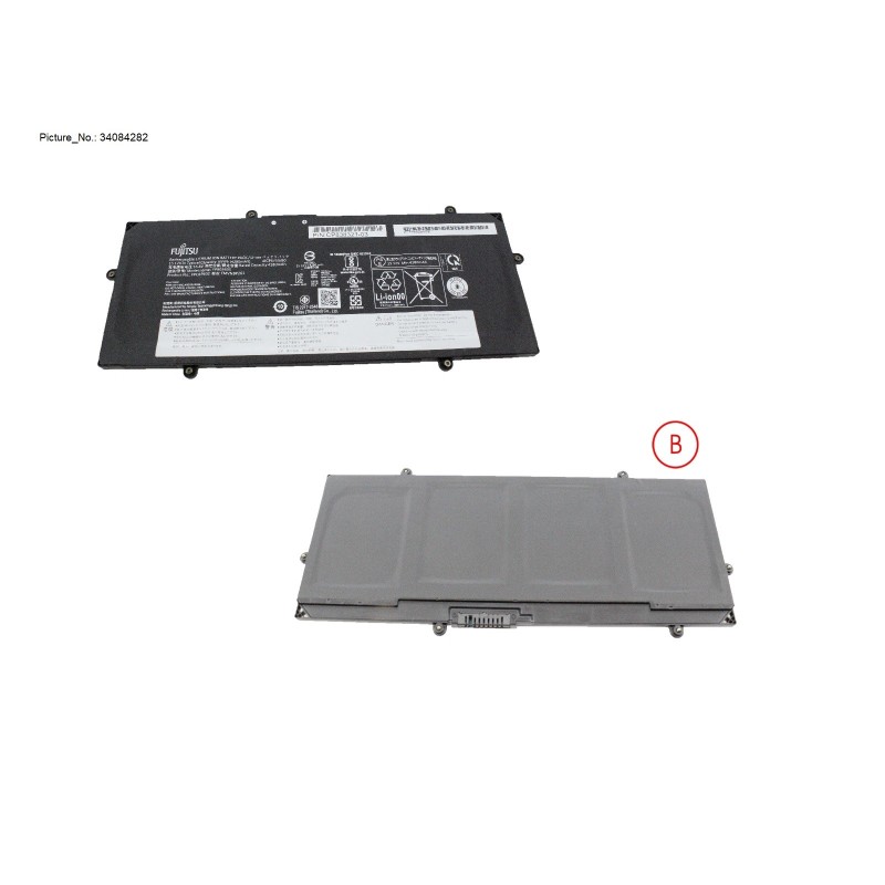 34084282 - -BT-MAIN BATTERY (4 CELLS) 4280 MAH