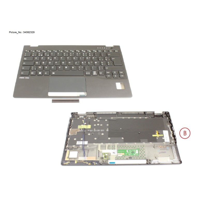 34082329 - UPPER ASSY INCL. KB BELGIUM W PV(5G ANT)