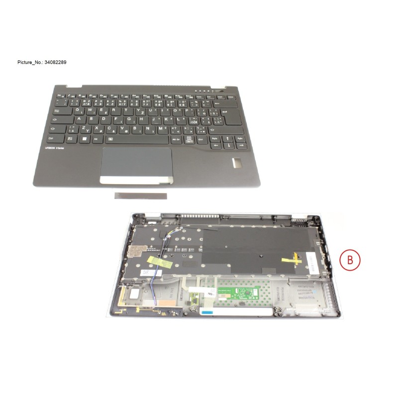 34082289 - UPPER ASSY INCL. KB CZECH W  FP (5G ANT)