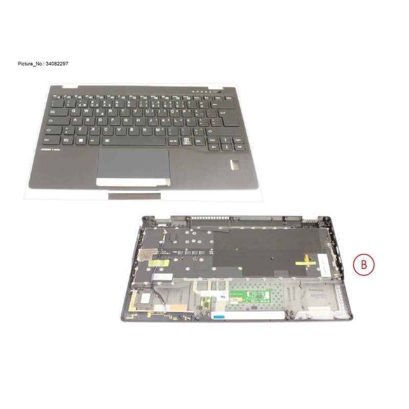 34082297 - UPPER ASSY INCL. KB PORT. W  FP (5G ANT)