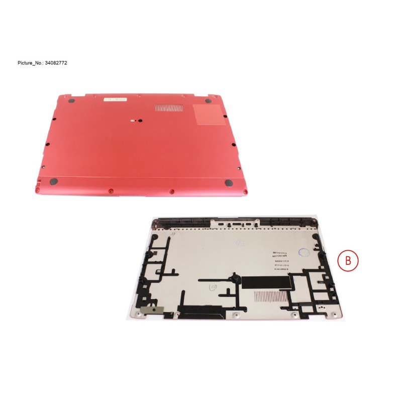 34082772 - LOWER ASSY (RED)