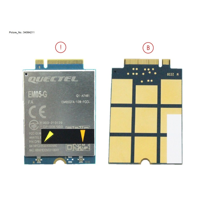 34084211 - LTE MODULE EM05-G