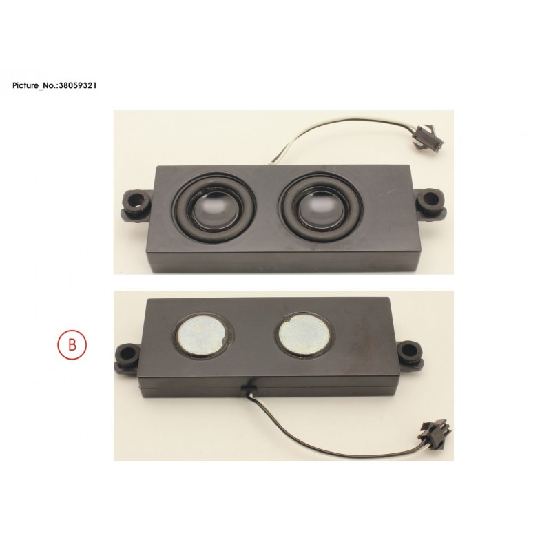 38059321 - SPEAKER 8 OHM 12W 124X40MM 80MM BOX