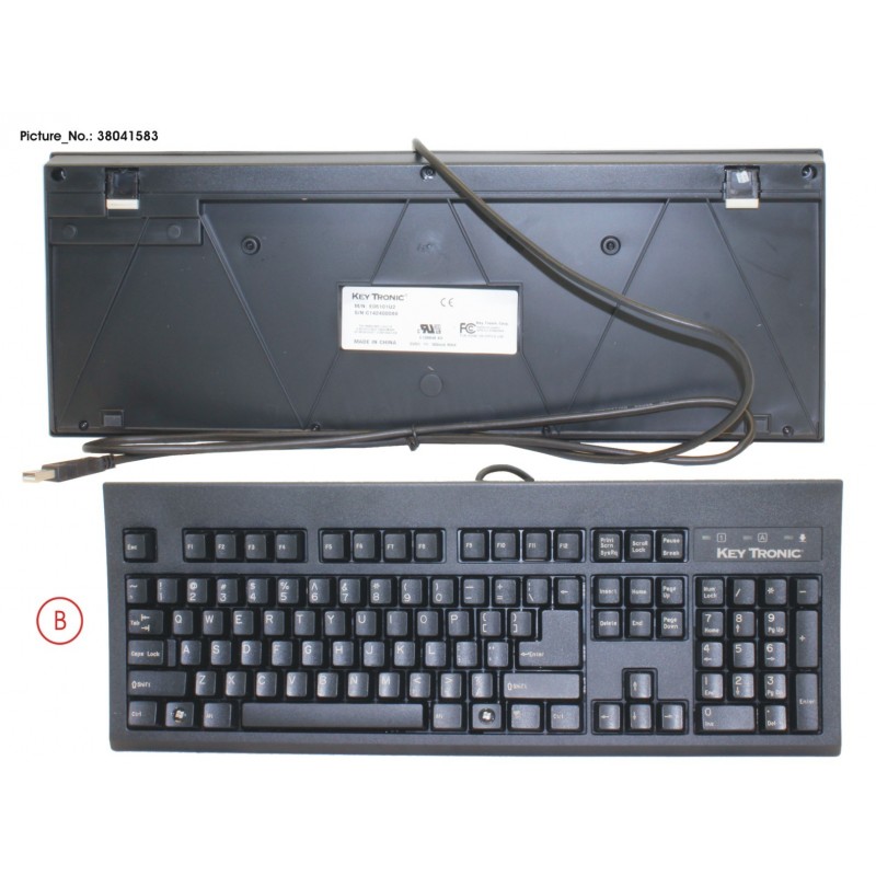 38041583 - KEYTRONCS 104KEY - US USB KEYBOARD