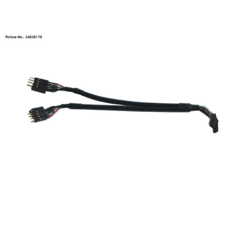 34038170 - CABLE Y USB INT 10PIN