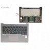 38044132 - UPPER ASSY SILV INCL. KEYBOARD GERMAN