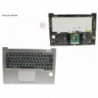 38047398 - UPPER ASSY SILV INCL. KEYBOARD NORDIC