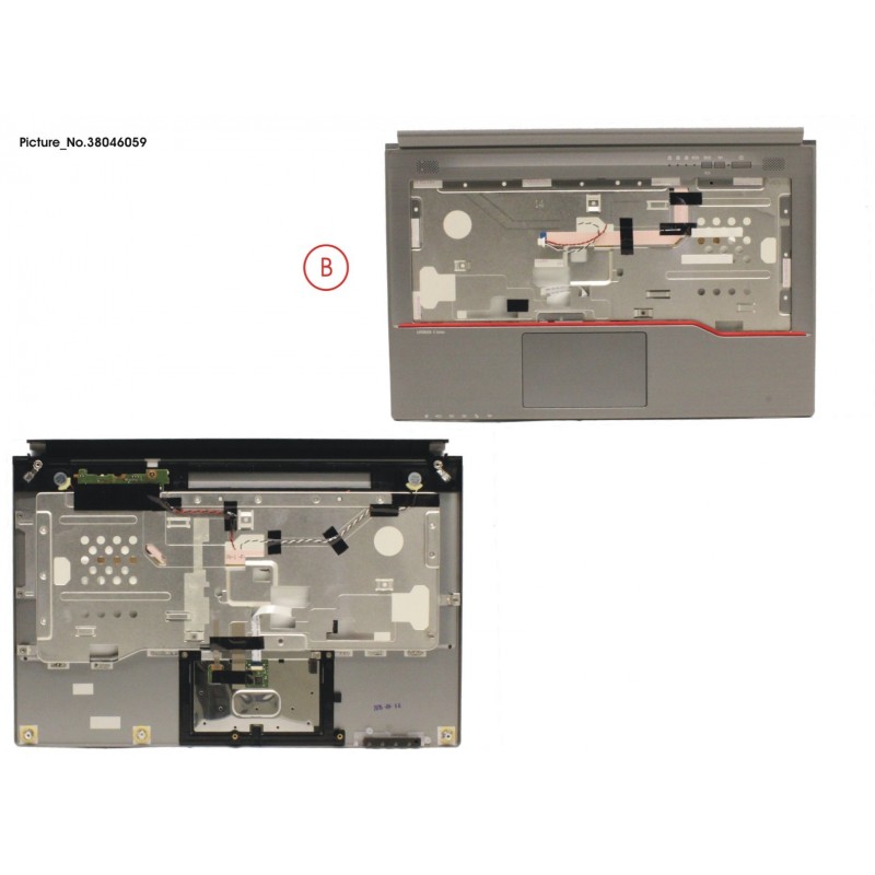 38046059 - UPPER ASSY (INCL. SPEAKER)