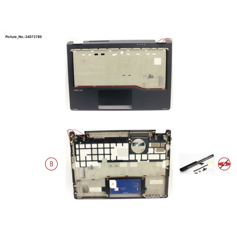 34073785 - UPPER ASSY W/O SMARTCARD