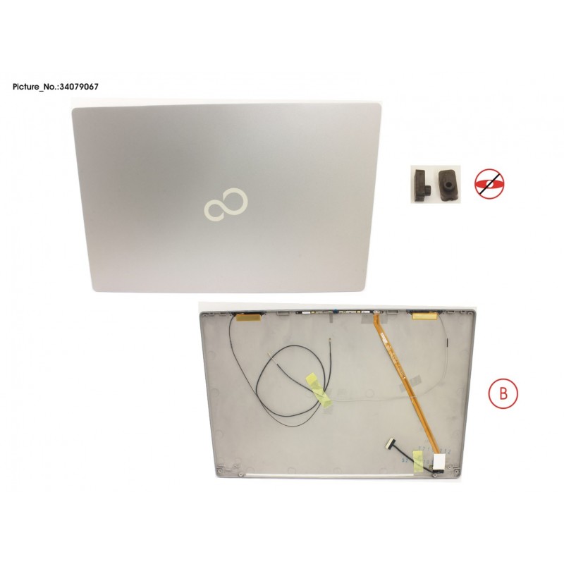 34079067 - LCD BACK COVER ASSY (W/ RGB)